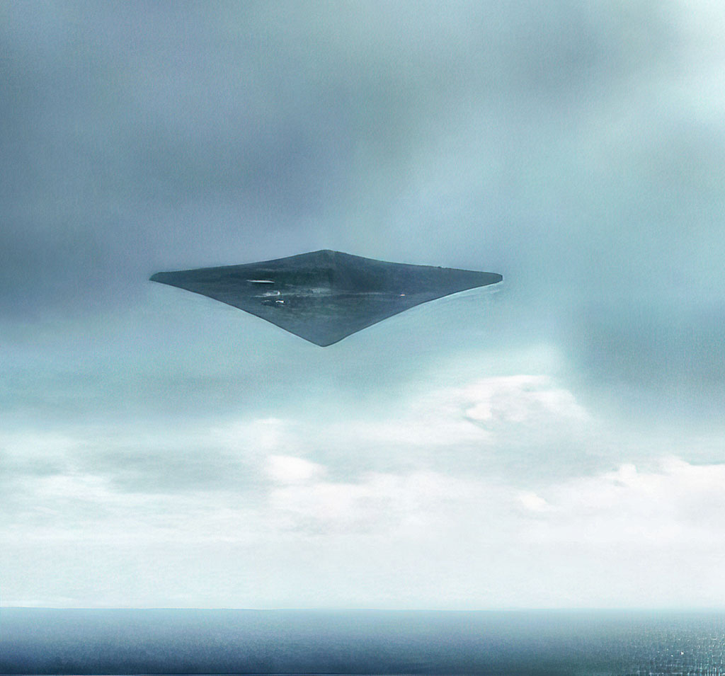 X Corp. Allied Spacecraft Corporation - darpa Waverider - Triangle UAP UFO seabase